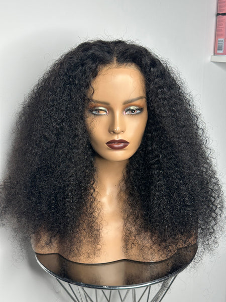 7x5 Closure Kinky Curly wig